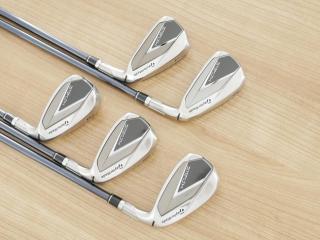 Iron set : Taylormade : ชุดเหล็ก Taylormade Stealth (ออกปี 2022 Japan Spec.) มีเหล็ก 6-Pw (5 ชิ้น) ก้านกราไฟต์ Mitsubishi Tensei TM60 Flex S