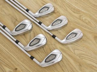 Iron set : Titleist : ชุดเหล็ก Titleist T400 (รุ่นล่าสุด ง่ายที่สุด ไกลที่สุด ออกปี 2020) มีเหล็ก 6-Pw,43 (6 ชิ้น) ก้านเหล็ก NS Pro Zelos 7 Flex S