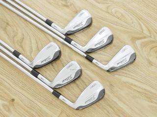 Iron set : Titleist : ชุดเหล็ก Titleist 718 T-MB Forged (ออกปี 2018) มีเหล็ก 5-Pw (6 ชิ้น) ก้านเหล็ก NS Pro 950 Flex S