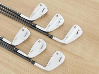 iron_set : ชุดเหล็ก Honma Tour World TR21X (ออกปี 2021 ตีง่าย ไกล) มีเหล็ก 6-11 (6 ชิ้น) ก้านกราไฟต์ Honma Vizard TR20-65 Flex R