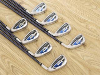 Iron set : Other Brand : ชุดเหล็ก Cobra FP (ใบใหญ่ ตีง่าย) มีเหล็ก 5-Pw,Aw,Sw (8 ชิ้น) ก้านกราไฟต์ Flex R