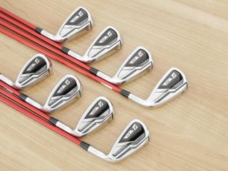 iron_set : ชุดเหล็ก Bridgestone J15 (ตีง่าย ไกล) มีเหล็ก 5-Pw,Aw,Sw (8 ชิ้น) ก้านกราไฟต์ Tour AD Flex S