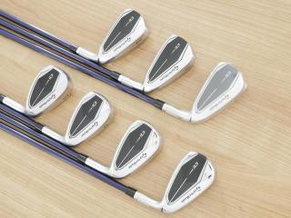 iron_set : ชุดเหล็ก Taylormade Qi (ออกปี 2024 Japan Spec.) มีเหล็ก 5-Pw,Sw (7 ชิ้น) ก้านกราไฟต์ Mitsubishi Diamana TM60 Flex S