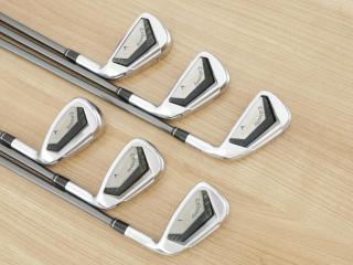 iron_set : ชุดเหล็ก Callaway Legacy V (Forged) มีเหล็ก 5-Pw (6 ชิ้น) ก้านกราไฟต์ Flex SR