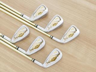 iron_set : ชุดเหล็ก Honma Beres IS-05 Forged (ปี 2017) มีเหล็ก 6-11 (6 ชิ้น ระยะเทียบเท่า 5-Pw ของรุ่นอื่นๆ) ก้าน ARMRQ ∞ (48) Flex SR (2 ดาว)