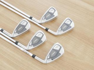Iron set : Callaway : **ของใหม่ ยังไม่แกะพลาสติก** ชุดเหล็ก Callaway Rogue ST Max (ออกปี 2022 ตีง่าย ไกลมาก) มีเหล็ก 6-Pw (5 ชิ้น) ก้านเหล็ก XP95 S300