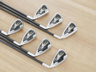 iron_set : ชุดเหล็ก Callaway Warbird มีเหล็ก 5-Pw,Sw (7 ชิ้น) ก้านกราไฟต์ Flex R
