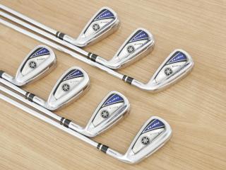 iron_set : ชุดเหล็ก Yamaha Inpres UD+2 (ออกปี 2019 ตีไกลที่สุด ไกลกว่าเหล็กทั่วไป 2 เบอร์ หน้าเด้ง COR 0.822) มีเหล็ก 6-Pw,Aw,As (7 ชิ้น) ก้านเหล็ก NS Pro Zelos 7 Flex R