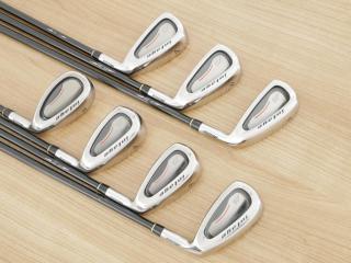 Iron set : Mizuno : ชุดเหล็ก Mizuno Intage Titanium (รุ่นท๊อป ใบใหญ่ ตีไกลมาก) มีเหล็ก 5-Pw,Sw (7 ชิ้น) ก้านกราไฟต์ Tour AD AD-75 Flex R