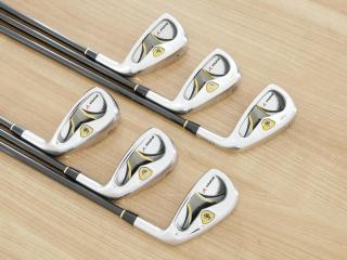 iron_set : ชุดเหล็ก Katana Sniper V (หน้าเด้ง ใบใหญ่ ตีง่าย) มีเหล็ก 5-Pw (6 ชิ้น) ก้านกราไฟต์ Flex SR