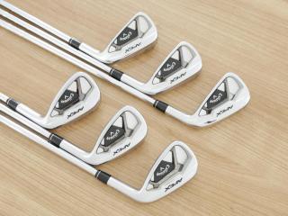 Iron set : Callaway : ชุดเหล็ก Callaway APEX Forged (รุ่นปี 2022) มีเหล็ก 5-Pw (6 ชิ้น) ก้านเหล็ก NS Pro Modus 105 Flex S