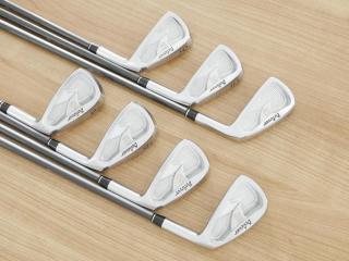 Iron set : Other Brand : ชุดเหล็ก Fujimoto FG Believer Forged (นุ่ม แน่นมากๆๆ หายาก High End สุดๆ) มีเหล็ก 4-Pw (7 ชิ้น) ก้านกราไฟต์ Mitsubishi OTI 100 Flex X