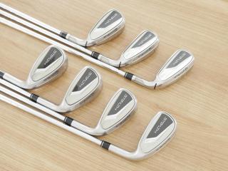 Iron set : Taylormade : ชุดเหล็ก Taylormade Stealth HD (ออกปี 2022 Japan Spec. ใบใหญ่มาก ตีง่ายสุดๆ) มีเหล็ก 6-Pw,Aw,Sw (7 ชิ้น) ก้านเหล็ก KBS Max MT 80 Flex S