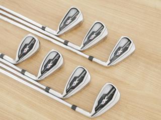 Iron set : Callaway : ชุดเหล็ก Callaway XR (ใบใหญ่ ตีง่ายมาก) มีเหล็ก 5-Pw,Sw (7 ชิ้น) ก้านเหล็ก NS Pro 950 Flex S