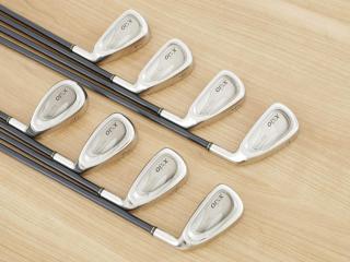 Iron set : XXIO : ชุดเหล็ก XXIO Impact Power Body (ใบใหญ่ ตีง่าย) มีเหล็ก 4-Pw,Sw (8 ชิ้น) ก้านกราไฟต์ MP-200 Flex R