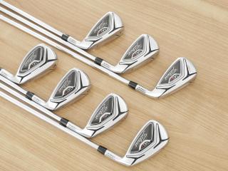 Iron set : ชุดเหล็ก Titleist VG3 Type D Forged (รุ่นปี 2019 Japan Spec. ตีง่ายและไกลที่สุดของ Titleist) มีเหล็ก 5-Pw,Aw (7 ชิ้น) ก้านเหล็ก NS Pro Zelos 8 Flex R