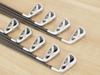 iron_set : ชุดเหล็ก Honma ATHPORT E+ มีเหล็ก 4-11,Aw (9 ชิ้น) ก้านกราไฟต์ Honma ARMRQ WT-53 Flex R