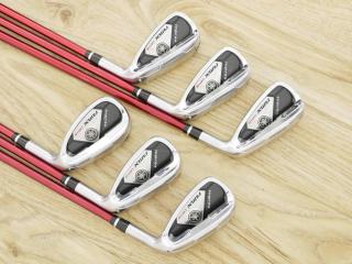 iron_set : ชุดเหล็ก Yamaha Inpres RMX UD+2 (ปี 2017 ตีไกลที่สุด ไกลกว่าเหล็กทั่วไป 2 เบอร์) มีเหล็ก 6-Pw,Aw (6 ชิ้น) ก้านกราไฟต์ Mitsubishi Bassara i50xct Flex R