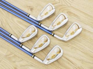 iron_set : ชุดเหล็ก Honma Beres IS-03 (ปี 2015 หน้าเด้ง Forged) มีเหล็ก 6-11 (6 ชิ้น เทียบเท่า 5-Pw) ก้าน ARMRQ 8 (62) FLex R (2 ดาว)