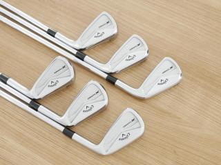 iron_set : ชุดเหล็ก Callaway X Forged (รุ่นล่าสุด ปี 2024 นุ่ม แน่น หล่อมาก) มีเหล็ก 5-Pw (6 ชิ้น) ก้านเหล็ก NS Pro Modus 105 Flex S