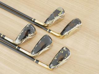 iron_set : ชุดเหล็กกระเทย Katana Voltio G Series มีเหล็ก 7-Pw,Aw (5 ชิ้น ระยะเทียบเท่า เหล็ก 6-Pw) ก้าน Tour AD VT-5 Flex R