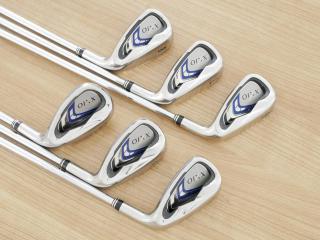 Iron set : XXIO : ชุดเหล็ก XXIO 9 (ตีง่ายมากๆ ปี 2017) มีเหล็ก 6-Pw,Sw (6 ชิ้น) ก้านเหล็ก NS Pro 890 DST Flex S