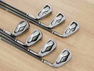 Iron set : Maruman : ชุดเหล็ก Maruman Majesty Vanquich XR (รุ่นท๊อปสุด ตีง่าย ไกลมาก ของใหม่ 7 หมื่นบาท) มีเหล็ก 5-10,Pw (7 ชิ้น) ก้านกราไฟต์ Flex R