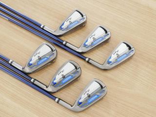 Iron set : Maruman : ชุดเหล็ก Maruman Majesty Royale (รุ่นท๊อปสุด ออกปี 2024 ของใหม่ 9 หมื่นบาท) มีเหล็ก 5-Pw (6 ชิ้น เบอร์ 5 ตีระยะเท่าเบอร์ 4 ของรุ่นอื่น) ก้านกราไฟต์ Flex R