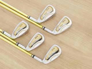 iron_set : **ก้าน 3 ดาว** ชุดเหล็ก Honma Beres IS-06 Forged (ปี 2019) มีเหล็ก 7-11 (5 ชิ้น เทียบเท่า 6-Pw) ก้าน ARMRQ X (47) Flex R (3 ดาว)