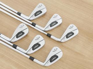 Iron set : Callaway : ชุดเหล็ก Callaway Rogue ST Pro (ออกปี 2022 คม นุ่ม แน่นมาก) มีเหล็ก 5-Pw (6 ชิ้น) ก้านเหล็ก Dynamic Gold 95 S200