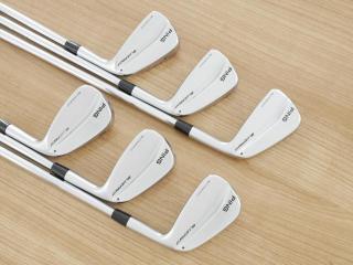 iron_set : ชุดเหล็ก Ping Blueprint Forged (ปี 2020 ตัวท้อป ของใหม่เกือบ 6 หมื่น) มีเหล็ก 5-Pw (6 ชิ้น) ก้านเหล็ก NS Pro MODUS 105 Flex S