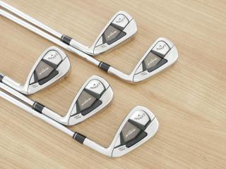 Iron set : Callaway : ชุดเหล็ก Callaway Rogue ST Max Fast (ออกปี 2022 ตีง่ายที่สุด ไกลสุดของ Callaway) มีเหล็ก 6-Pw (5 ชิ้น) ก้านเหล็ก NS Pro 850 NEO Flex S