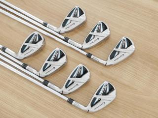 Iron set : Taylormade : ชุดเหล็ก Taylormade SIM MAX (ออกปี 2020 Japan Spec.) มีเหล็ก 6-Pw,Aw,Sw (7 ชิ้น) ก้านเหล็ก KBS Max 85 Flex S
