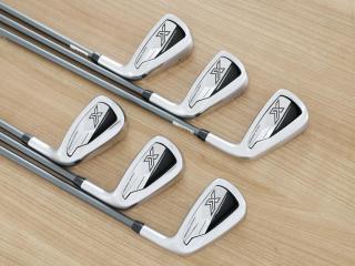 Iron set : XXIO : ชุดเหล็ก XXIO X Face Forged (รุ่นล่าสุด ปี 2024) มีเหล็ก 5-Pw (6 ชิ้น) ก้านกราไฟต์ Miyazaki AX-III Flex S