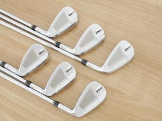 iron_set : ชุดเหล็ก PRGR 01 Forged (Titanium Core ปี 2021) มีเหล็ก 5-Pw (6 ชิ้น) ก้านเหล็ก NS Pro 950 Flex S