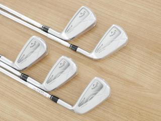 iron_set : **ของใหม่ ยังไม่แกะพลาสติก** ชุดเหล็ก Callaway X Forged MAX Star (รุ่นล่าสุด ออกปี 2025) มีเหล็ก 6-Pw (5 ชิ้น) ก้านเหล็ก NS Pro 950 NEO Flex S