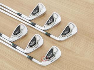 iron_set : **มีตำหนิ** ชุดเหล็ก Callaway APEX DCB Forged (ปี 2022) มีเหล็ก 5-Pw (6 ชิ้น) ก้านเหล็ก NS Pro 850 Neo Flex S