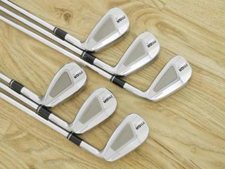 iron_set : ชุดเหล็ก PRGR 01 Forged (Titanium Core ปี 2021) มีเหล็ก 5-Pw (6 ชิ้น) ก้านเหล็ก NS Pro M43 Flex S