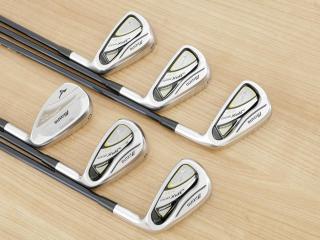 Iron set : Mizuno : ชุดเหล็ก Mizuno JPX 800 XD Forged มีเหล็ก 6-Pw,Gw (6 ชิ้น) ก้านกราไฟต์ Flex R