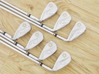 iron_set : ชุดเหล็ก Katana NINJA Hybrid Iron (รุ่นปี 2021 หน้าเด้ง ตีไกลมาก) มีเหล็ก 6-Pw,Aw,Sw (7 ชิ้น) ก้านกราไฟต์ Flex SR