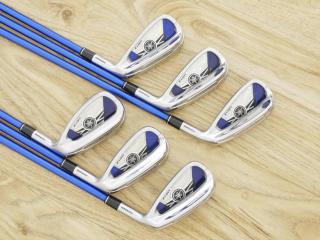 iron_set : ชุดเหล็ก Yamaha Inpres UD+2 (ปี 2018 ตีไกลที่สุด ไกลกว่าเหล็กทั่วไป 2 เบอร์) มีเหล็ก 6-Pw,Aw (6 ชิ้น) ก้านกราไฟต์ Flex SR