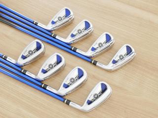 Iron set : Yamaha : ชุดเหล็ก Yamaha Inpres UD+2 (ปี 2018 ตีไกลที่สุด ไกลกว่าเหล็กทั่วไป 2 เบอร์) มีเหล็ก 6-Pw,Aw,As,Sw (8 ชิ้น) ก้านกราไฟต์ Flex SR