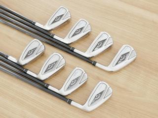 iron_set : ชุดเหล็ก Callaway Paradym Ai Smoke Max Fast (ออกปี 2024 ตีง่ายมาก ไกล Japan Spec.) มีเหล็ก 6-Pw,Aw,Gw,Sw (8 ชิ้น) ก้านกราไฟต์ Fujikura TENSEI 40 Flex R
