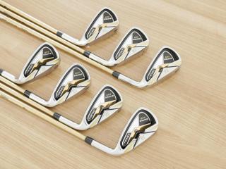 iron_set : ชุดเหล็ก Katana Sword Sniper 589 (หน้าเด้ง) มีเหล็ก 6-Pw,Aw,Sw (7 ชิ้น) ก้านกราไฟต์ Speeder 589 Flex R