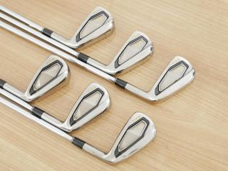 iron_set : ชุดเหล็ก Srixon ZXi5 i-Forged Black Chrome (หายาก ออกปี 2024) มีเหล็ก 5-Pw (6 ชิ้น) ก้านเหล็ก Design Tuning Modus 105 Flex S