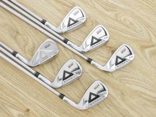 Iron set : PRGR : ชุดเหล็ก PRGR ID Nabla RS Titan Face (ปี 2015 หน้าเด้ง ตีไกล) มีเหล็ก 5-Pw (6 ชิ้น) ก้านกราไฟต์ Mitsubishi Rayon M-40 (Flex SR)