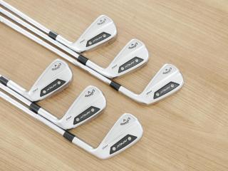 iron_set : ชุดเหล็ก Callaway APEX Pro Forged (ออกปี 2024) มีเหล็ก 5-Pw (6 ชิ้น) ก้านเหล็ก Dynamic Gold 115 MID S200