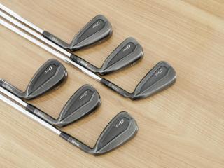 Iron set : Ping : ชุดเหล็ก Ping G710 (ปี 2021 Japan Spec. ใบใหญ่ ง่ายที่สุด ไกลที่สุดของ Ping) มีเหล็ก 5-Pw (6 ชิ้น) ก้านเหล็ก NS Pro Zelos 6 Flex R