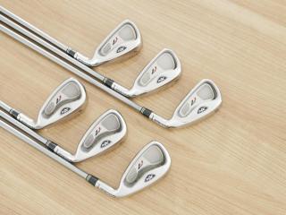 Iron set : Taylormade : ชุดเหล็ก Taylormade R7 XR (ใบใหญ่ ตีง่าย ไกล) มีเหล็ก 5-Pw (6 ชิ้น) ก้านกราไฟต์ Flex R