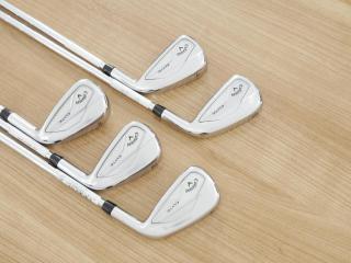 Iron set : Callaway : ชุดเหล็ก Callaway ELYTE (รุ่นล่าสุด ออกปี 2025 ตีง่ายมาก ไกล Japan Spec.) มีเหล็ก 6-Pw (5 ชิ้น) ก้านเหล็ก NS Pro 750 NEO Flex S